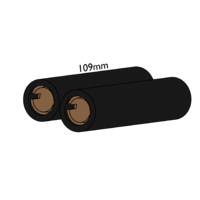 109mm x 69m Wax Ribbon (CSO), 2Pack (K101)