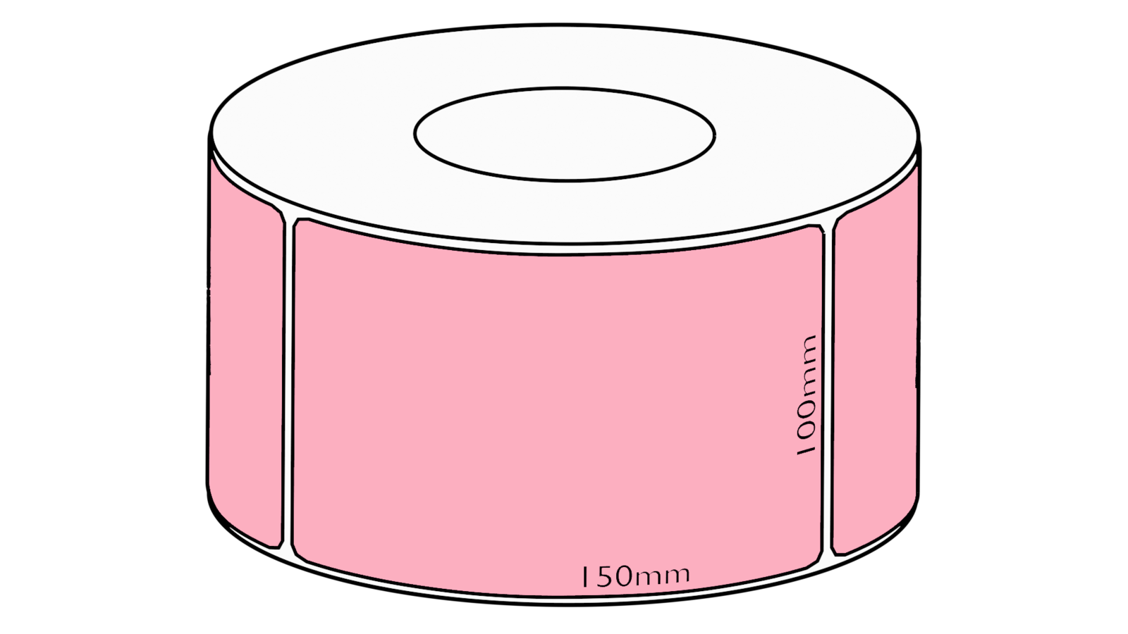 100 X 150mm Pink Direct Thermal Permanent Label 1000 Per Roll 76mm Core Thermal Labels 100 X 150mm Pink Direct Thermal Permanent Label 1000 Per Roll 76mm Core Thermal Labels