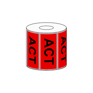 100x48mm ACT State Label, 1000 per roll