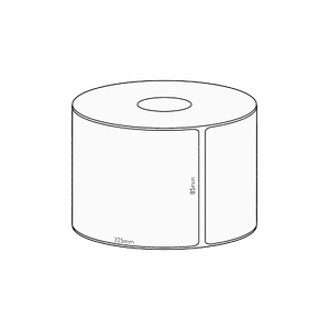 85x225mm Transfer Permanent Label, 200 per roll, 38mm core
