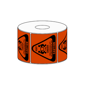 80x73mm Heavylift 15-30kg Label, 500 per roll