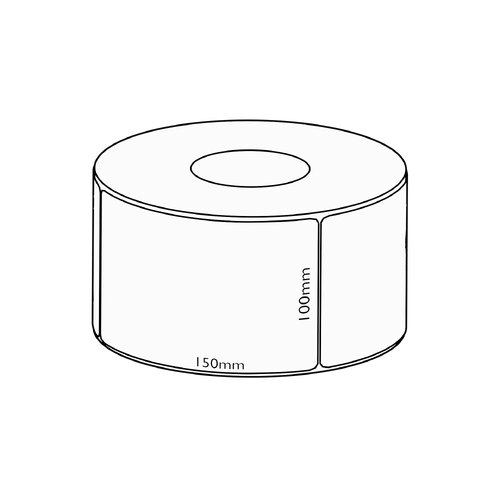 100x150mm Direct Thermal Removable Label
