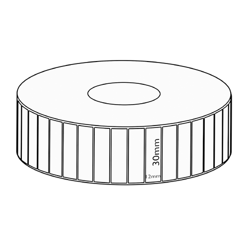 30x12mm Transfer Removable Label
