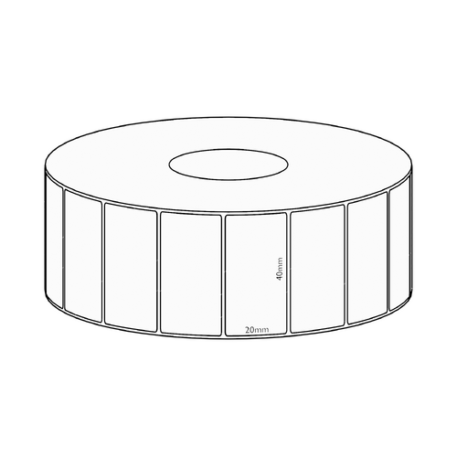 40x20mm Direct Thermal Label