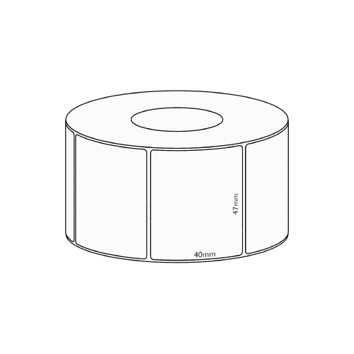 47x40mm Direct Thermal Label