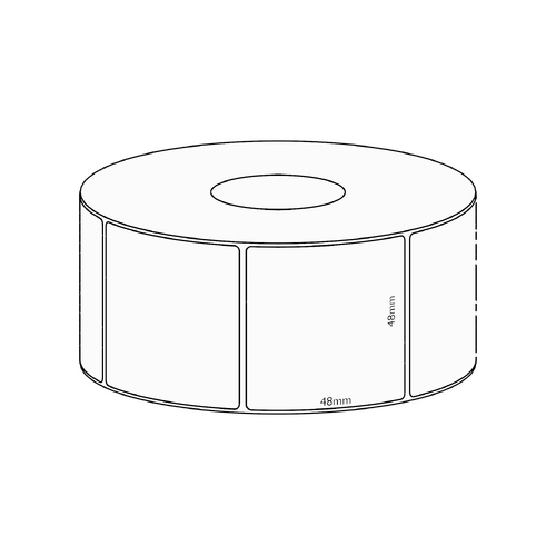 48x48mm Direct Thermal Label