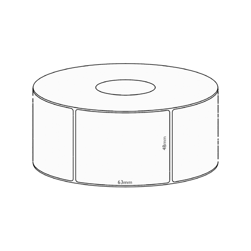48x63mm Direct Thermal Label