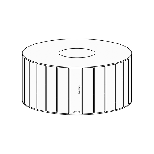 50x12mm Direct Thermal Label