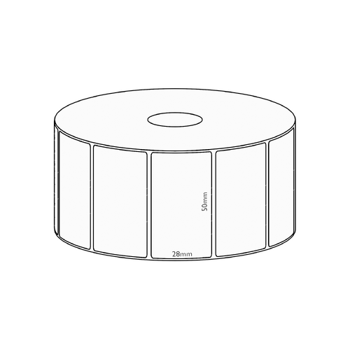 50x28mm Direct Thermal Label