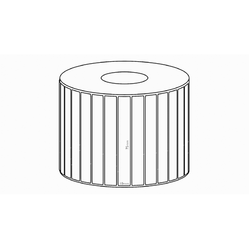 75x10mm Direct Thermal Label