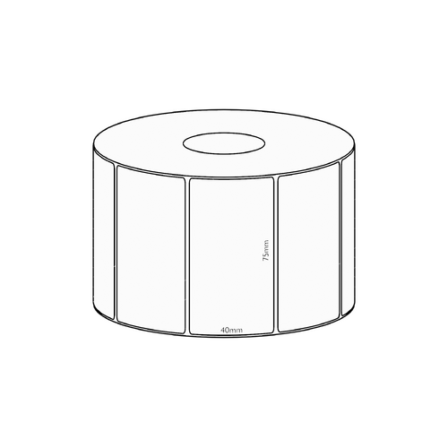 75x40mm Direct Thermal Label