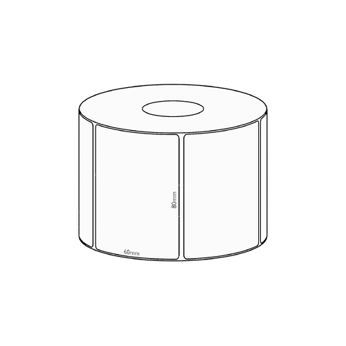 80x60mm Direct Thermal Label