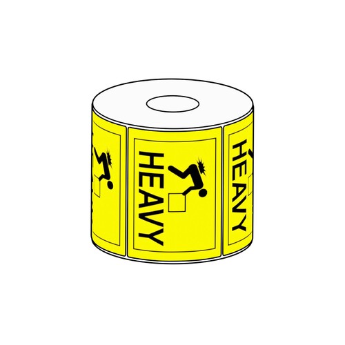 101x73mm Heavylift Label, 500 per roll