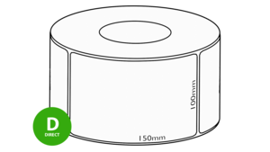 Thermal Direct Label 150mm x 100mm